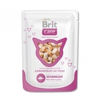 Brit Care 80гр./Брит Каре Суперпремиальный влажный корм для кошек Морской лещ
