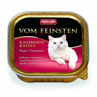 Animonda Vom Feinsten for castrated cats 100 гр./Анимонда консервы для кастрированных кошек с индейкой и томатами