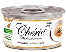 Cherie Shredded Chicken Entrées in Gravy 80 гр./Консервы для кошек курица в подливке