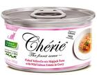 Cherie Flaked Yellowfin mix Skipjack Tuna with Wild Salmon Entrées in Gravy 80 гр./Консервы для кошек хлопья тунца с кусочками дикого лосося в подливке