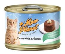 Mew Planet 160 гр./Консервы для кошек Паштет из свежего тунца и ширасу