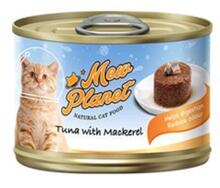 Mew Planet 160 гр./Консервы для кошек Паштет из свежего тунца и скумбрии
