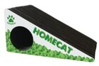 HOMECAT /30х14х17 см когтеточка треугольник малый с кошачьей мятой гофрокартон