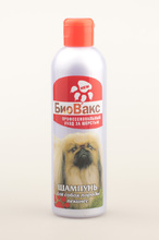 БиоВакс 250 мл./Шампунь для собак породы Пекинес с экстрактами черники и календулы+ маслом чайного дерева
