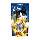 Felix Party Mix 60 гр./Феликс Лакомство для кошек Сырный микс, со вкусом чедера, гауды и эдама