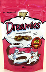 Dreamies 60гр./Дримисиз лакомые подушечки для кошек с говядиной