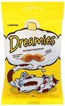 Dreamies 60 гр./Дримисиз лакомые подушечки для кошек с сыром