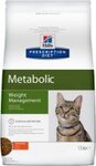 Hills Prescription Diet Metabolic 1,5 кг./Хиллс сухой корм для кошек с избыточным весом или ожирением, контроль веса после его снижения