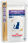 Royal Canin Sensitivity Control 100 гр./Роял канин консервы  для кошек при пищевой аллергии и непереносимости с цыпленком