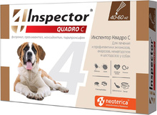 Inspector Квадро капли для собак 40-60 кг.