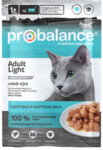 ProBalance кош конс 85гр. пауч для малоактивных кошек Light