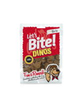Brit Lets Bite Dinos 150 гр./Брит Лакомство для собак Динозавры