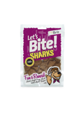 Brit Lets Bite Sharks 150 гр./Брит Лакомство для собак .Акулы