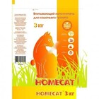 HOMECAT 3 кг./Хоум Кэт Впитывающий наполнитель  для кошек