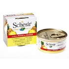 Schesir 75 гр./Шезир консервы для кошек Цыпленок+Ананас