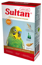 Sultan 500 гр./Султан Трапеза с орехами и морской капустой для волнистых попугаев