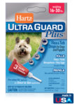 Hartz UltraGuard Plus Flea & Tick Drops H98207//Хартс капли от блох, блошиных яиц, клещей, комаров для собак и щенков 7-13 кг