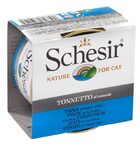 Schesir 85 гр./Шезир консервы для кошек тунец в собственном соку