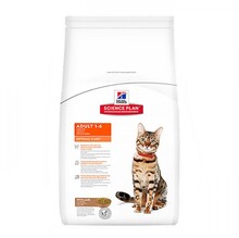 Hills Science Plan Feline Adult Optimal Care with Lamb 2 кг./Хиллс сухой корм для взрослых кошек с ягненком