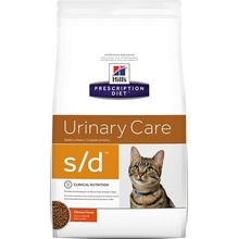 Hills Prescription Diet s/d  1,5 кг./Хиллс сухой корм для кошек при мочекаменной болезни для растворения струвитных уролитов