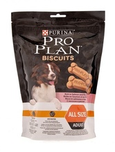 Pro Plan Biscuits 400 гр./Проплан лакомство для собак лосось рис