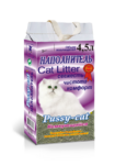 Pussy Cat 4,5 л./Пуси-Кет наполнитель комкующийся фиолетовый для кошек