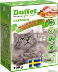 BUFFET Tetra Pak 190 г консервы для кошек мясные кусочки в желе с домашней птицей