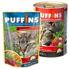 Puffins 400 гр./Пуффинс консервы для кошек Говядина в аппетитном желе