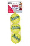 Kong/ Игрушка для собак "Теннисный мяч" маленький (в упаковке 3 шт) 5 см