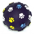 Dezzie 5604000//Деззи игрушка для собак Мяч "Лапы" 8 см