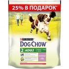Dog Chow Adult 600 гр.+200 гр. гр./Дог Чау сухой корм для взрослых собак с ягненком