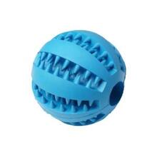 HOMEPET Игрушка для собак игрушка для собак мяч фигурный для чистки зубов синий каучук (79007)