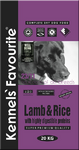 Kennels` Favourite Lamb and Rice 20 кг./Сухой корм для взрослых собак предрасположенных к аллергии с ягненком и рисом