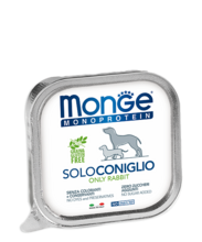 Monge Dog Monoproteico Solo 150 гр./Консервы для собак Монопротеиновые Только кролик