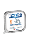 Monge Dog Monoproteico Solo 150 гр./Консервы для собак Монопротеиновые Только утка