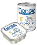 Monge Dog Monoproteico Solo 150 гр./Консервы для собак Монопротеиновые Только курица