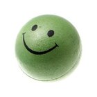 V.I.Pet/Мяч "Смайлик" зелёный металлик 47 мм/20-1101