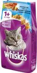 Whiskas 1,9 кг./Вискас сухой корм для кошек Вкусные подушечки с паштетом Морское ассорти с лососем, тунцом и креветками