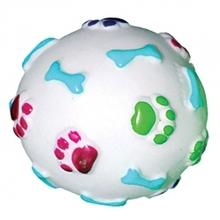 Triol/Игрушка  для собак Мяч с лапками и косточками 110мм/717001