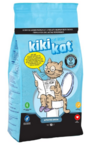 KikiKat наполнитель супер-белый комкующийся "Активированный уголь"10л