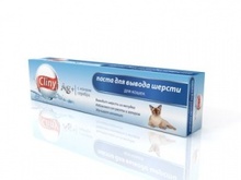 Cliny//паста для вывода шерсти для кошек 75 мл