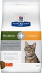 Hills Prescription Diet Metabolic+Urinary 1,5 кг./Хиллс сухой корм для кошек при урологическом синдроме и для коррекции веса, курица
