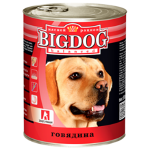 Зоогурман BIG DOG 850 гр./Консервы Биг Дог для собак говядина