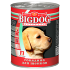 Зоогурман BIG DOG 850 гр./Консервы Биг Дог для щенков говядина