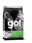 GO 230 гр./Гоу сухой корм Беззерновой для Котят и Кошек - Чувств.пищеварением: Форель, Лосось