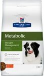 Hills Prescription Diet Metabolic 1,5 кг./Хиллс сухой корм для собак коррекция веса