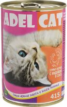 Консервы для кошек Adel Cat 415 гр. (Индейка в соусе)
