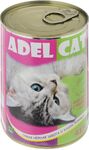 Консервы для кошек Adel Cat 415 гр. (Кролик в соусе)