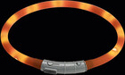 Hunter /Светящийся шнурок на шею LED 20-70 см диаметр 1 см оранжевый