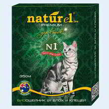 Naturel БИОошейник//для кошек от эктопаразитов 35 см